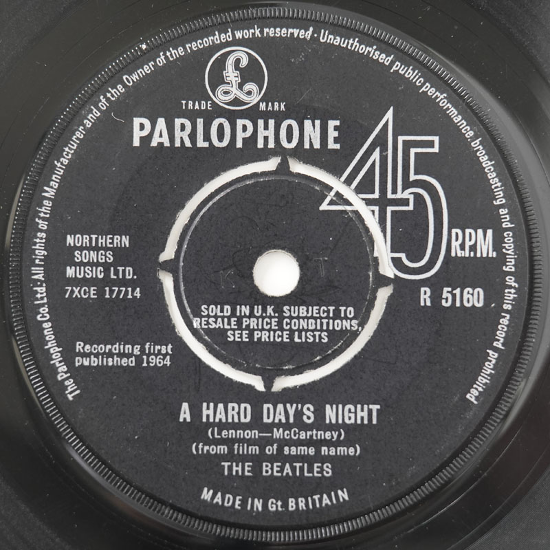 The Beatles on Parlophone